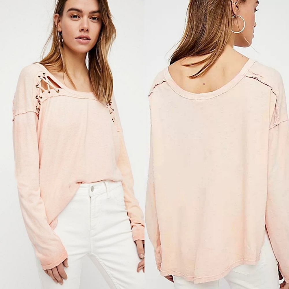 Free People First Love Tee/Top